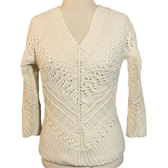 The Limited Handknit Cable Knit Sweater - Picture 1 of 5
